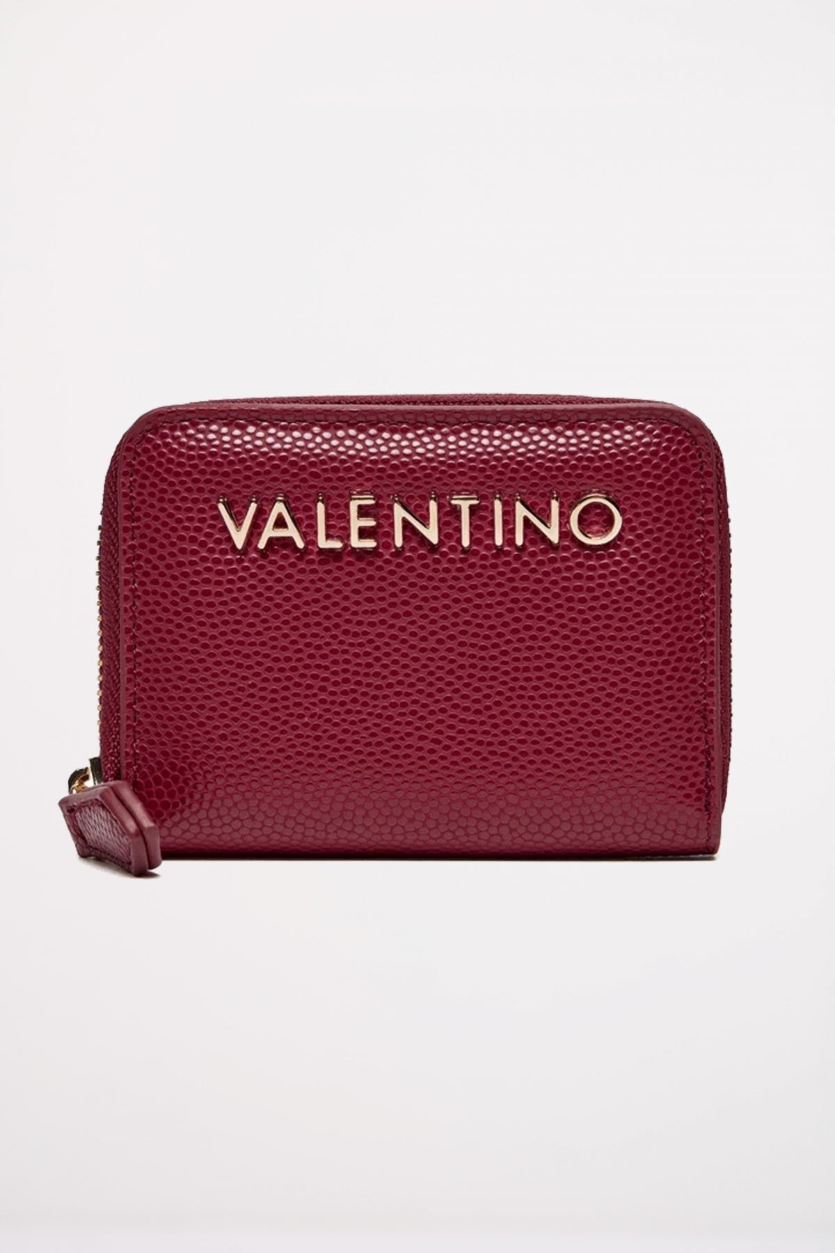 VALENTINO BAGS DIVINA WALLET en color BURDEOS  (1)