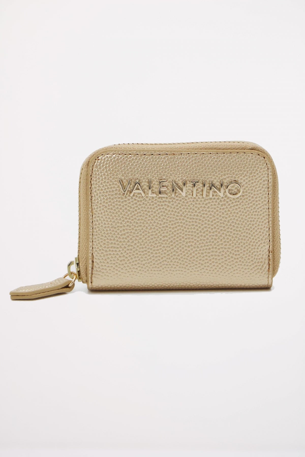 VALENTINO BAGS DIVINA WALLET en color ORO  (1)