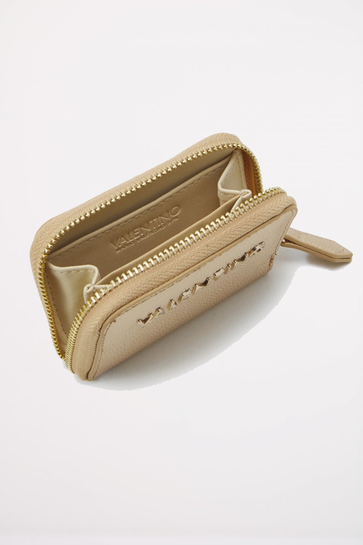 VALENTINO BAGS DIVINA WALLET en color ORO  (4)
