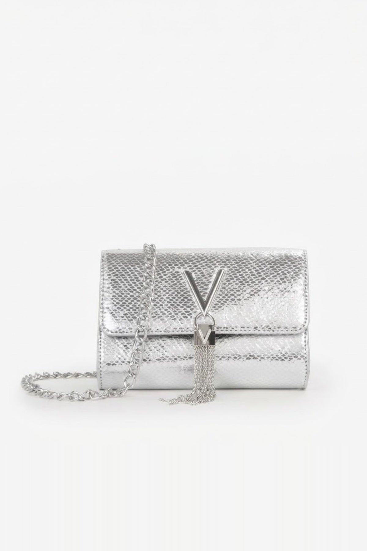 VALENTINO BAGS VBSAOSP DIVINA WINTER en color PLATA  (1)