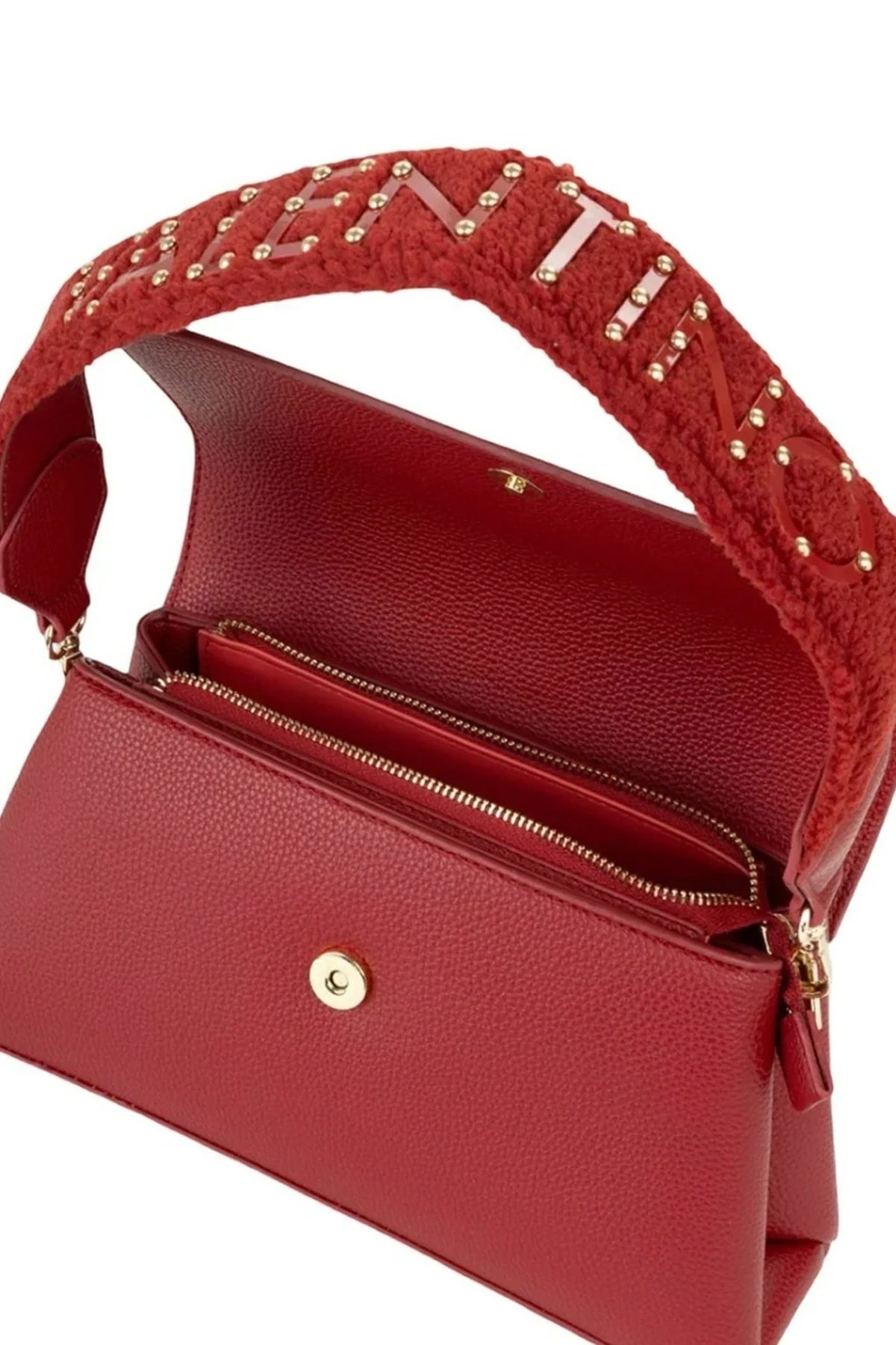 VALENTINO BAGS VBSAJ POLAR en color BURDEOS  (3)