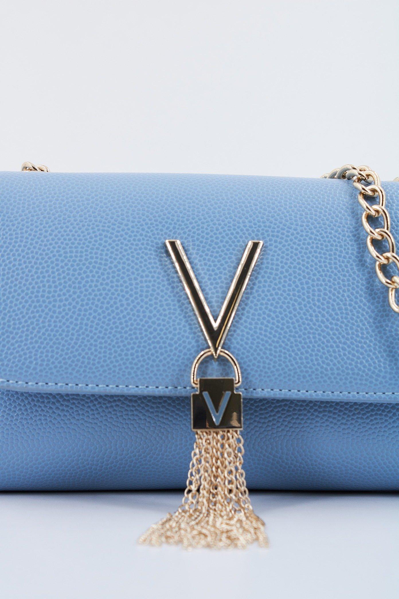 VALENTINO BAGS DIVINA en color AZUL  (4)