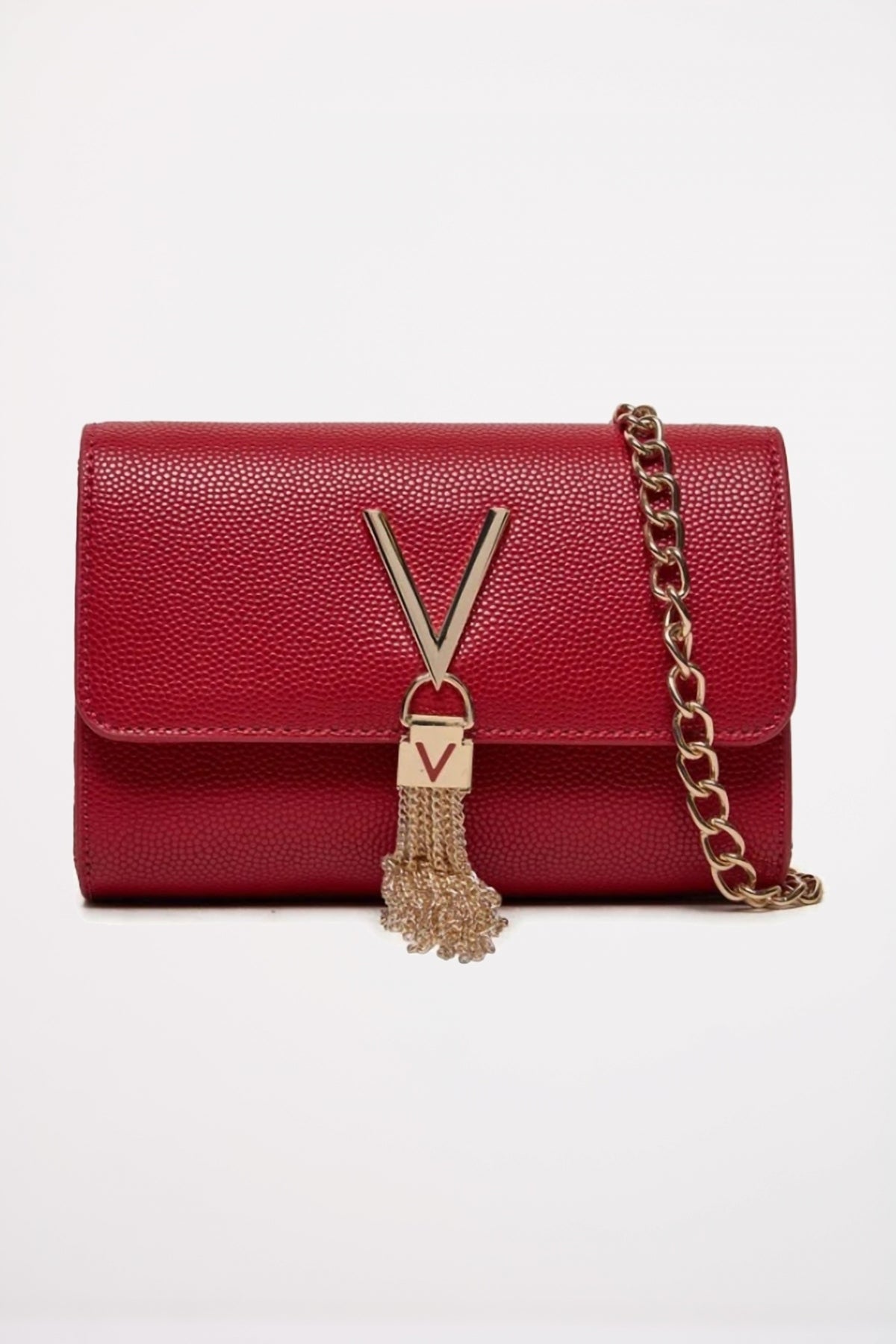 VALENTINO BAGS LADY SYNTHETIC BAG - DIVI en color ROJO  (1)