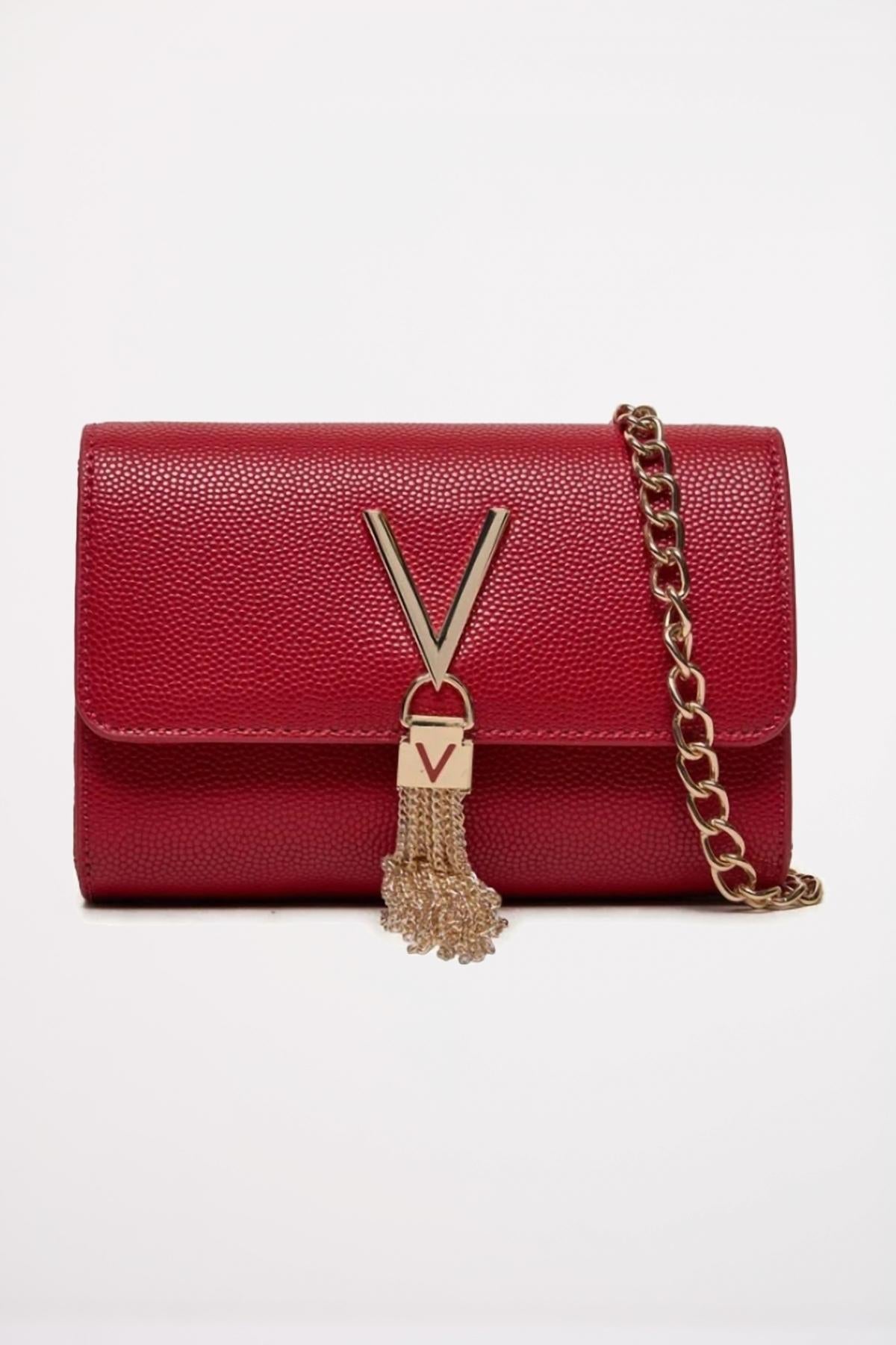 VALENTINO BAGS DIVINA en color ROJO  (1)