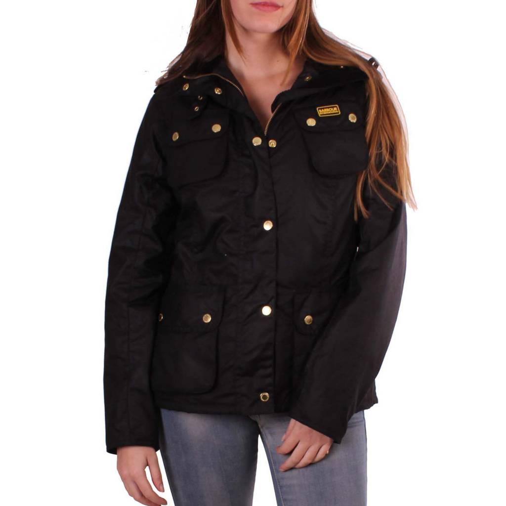 BARBOUR INTERNATIONAL WAX LWXBK en color NEGRO  (2)
