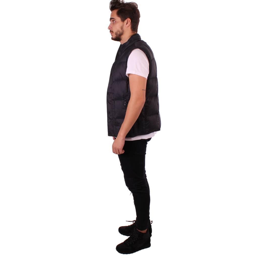 BARBOUR INTERNATIONAL QUILTED GILET MQUBK en color NEGRO  (3)