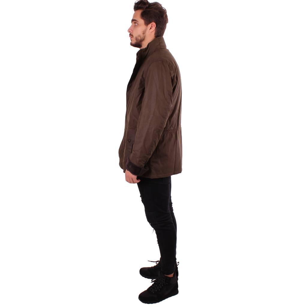 BARBOUR INTERNATIONAL WAX MWXOL en color MARRON  (3)