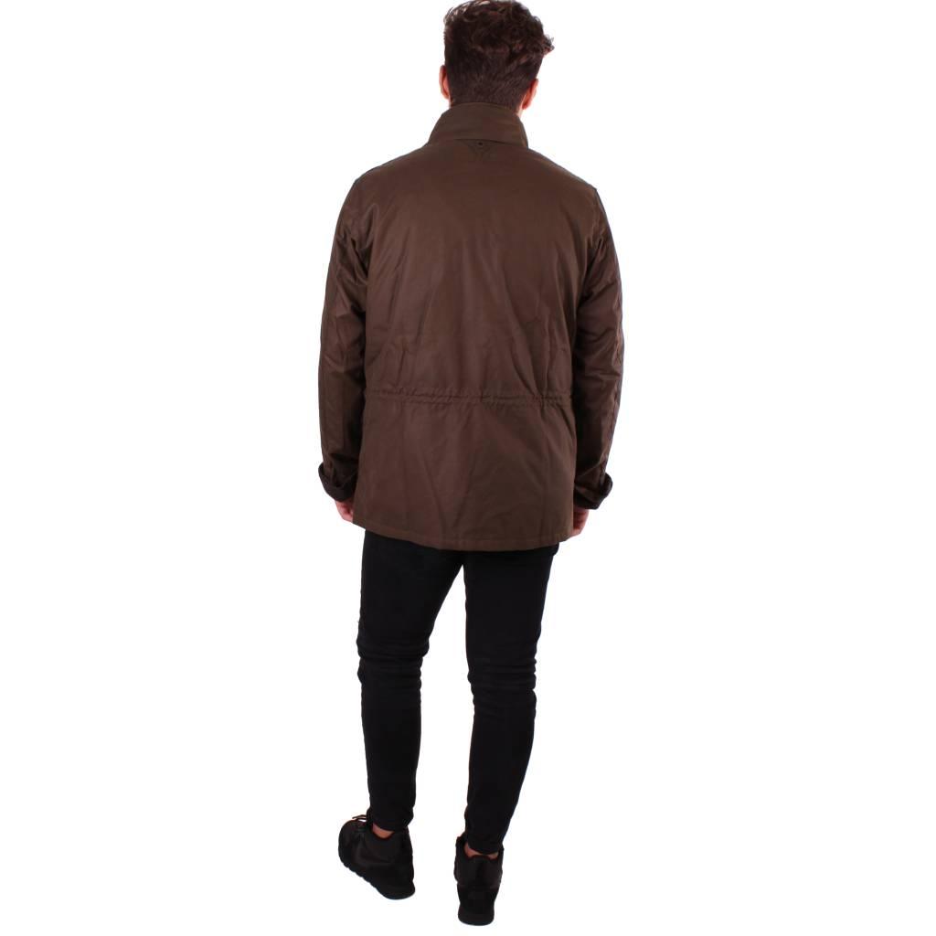 BARBOUR INTERNATIONAL WAX MWXOL en color MARRON  (4)