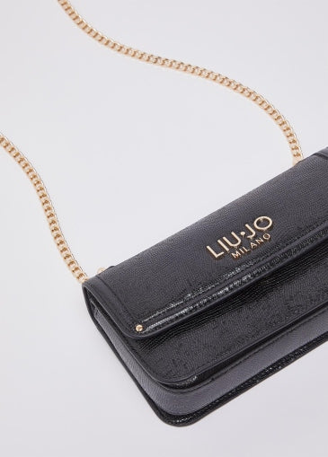 LIU-JO  S CROSSBODY EAST/WEST  en color NEGRO  (3)