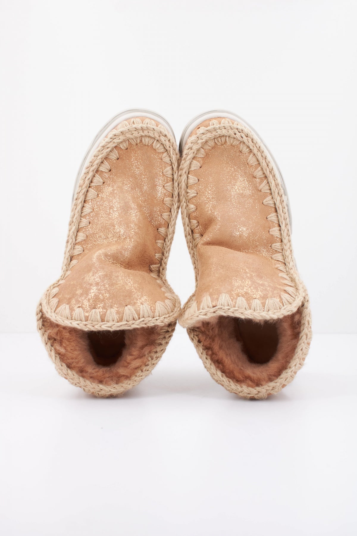 MOU ESKIMO TRAINER LOGO RHINE en color MARRON CLARO  (3)