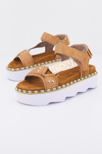 MOU NEW BIO SANDAL SIDE l en color MARRON  (1)