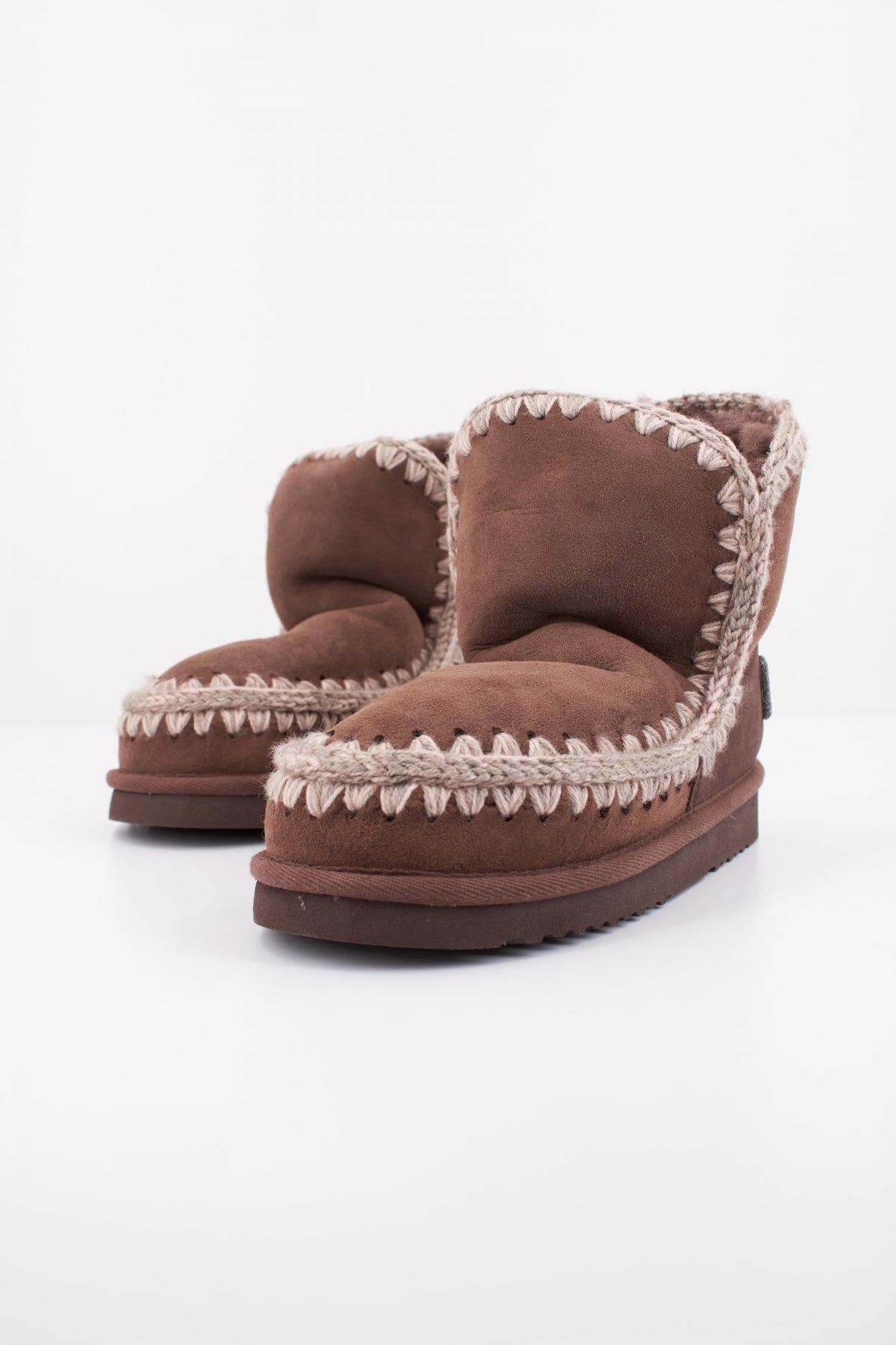 MOU ESKIMO  GLITTER LOGO en color MARRON  (2)
