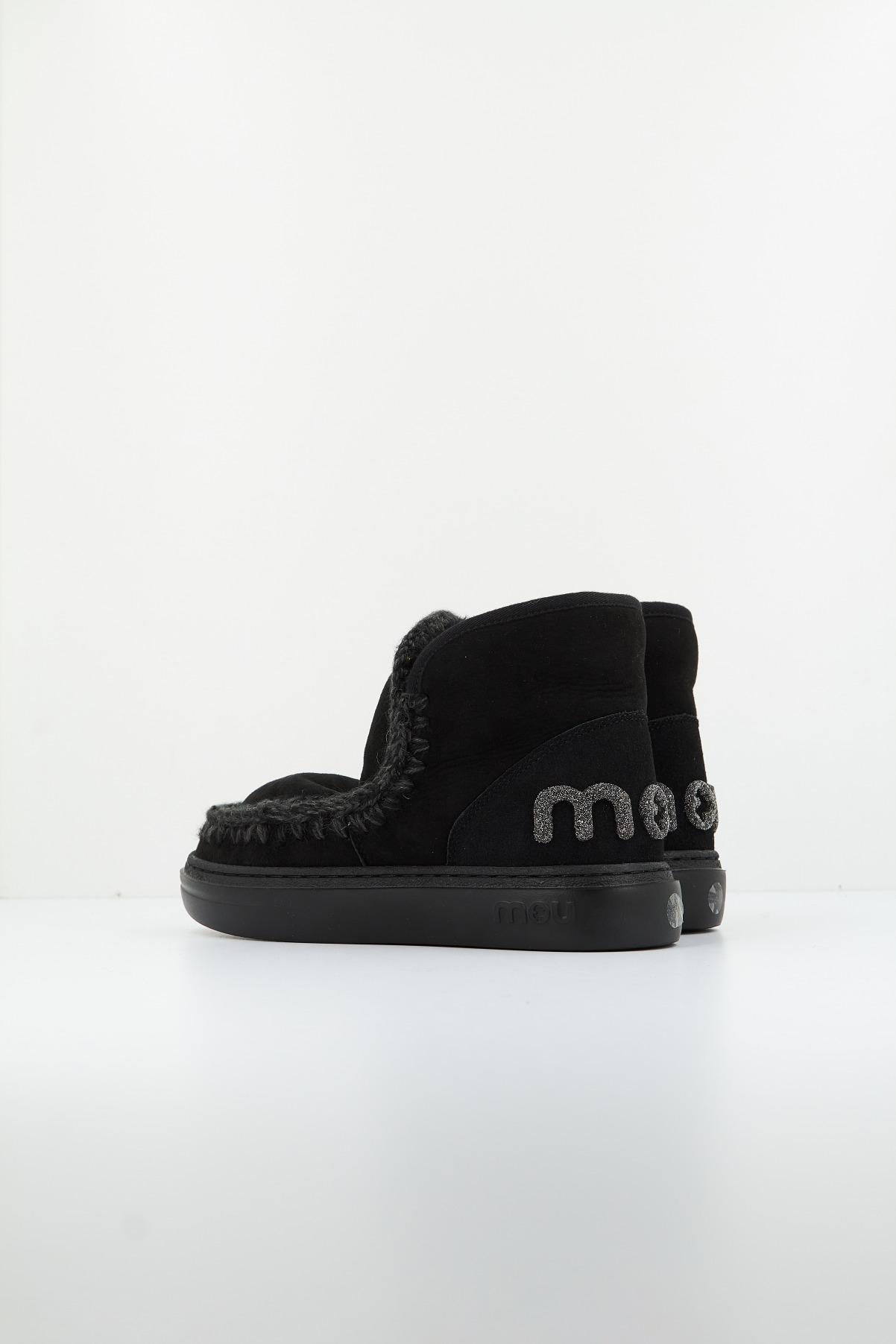 MOU ESKIMO SNEAKER BOLD GLIT. en color NEGRO  (3)