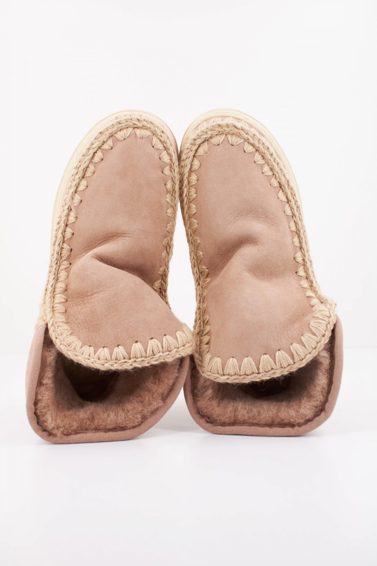 MOU ESKIMO SNEAKER BOLD GLIT. en color BEIS  (3)