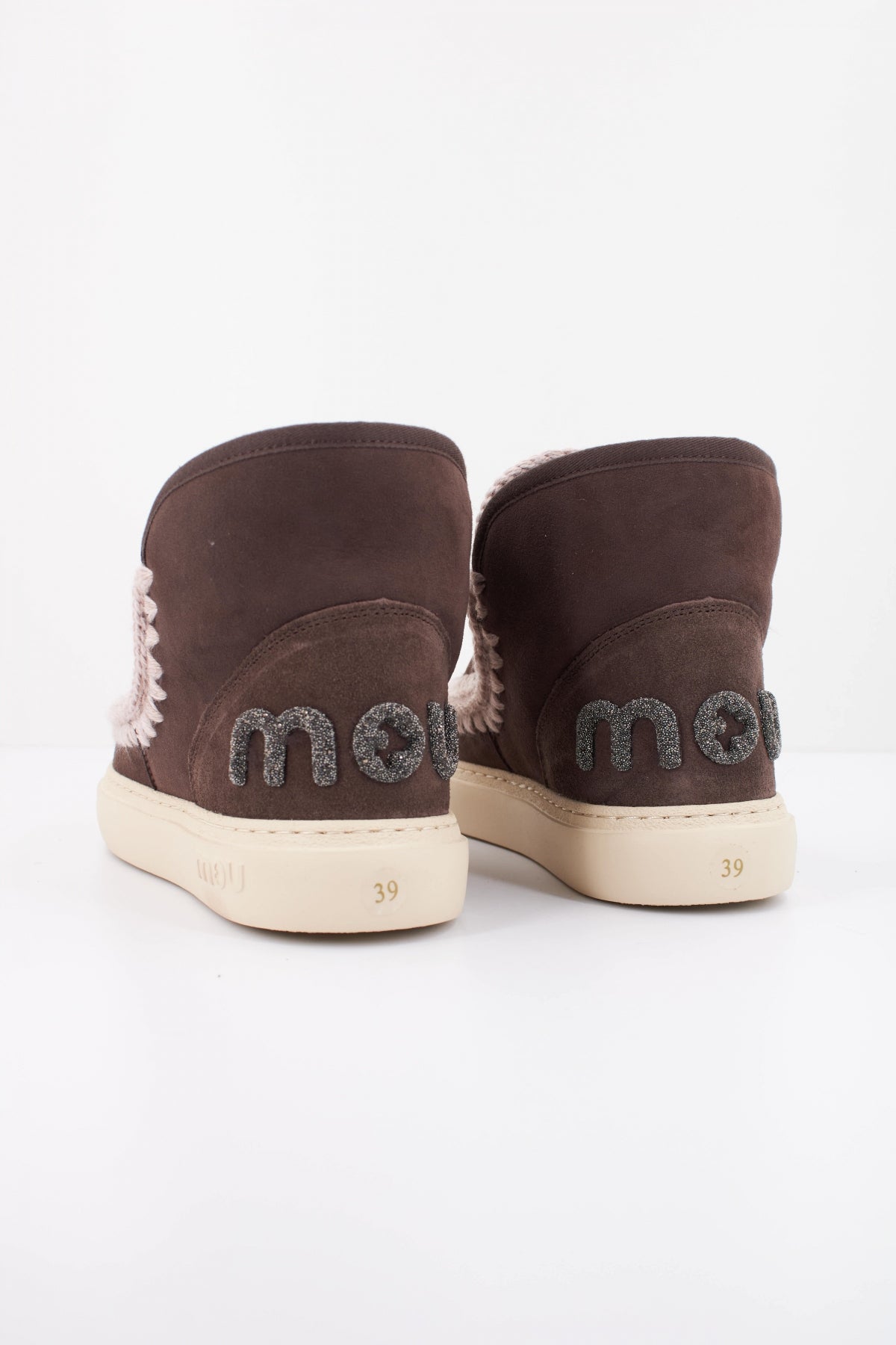 MOU ESKIMO SNEAKER BOLD GLIT. en color MARRON  (4)