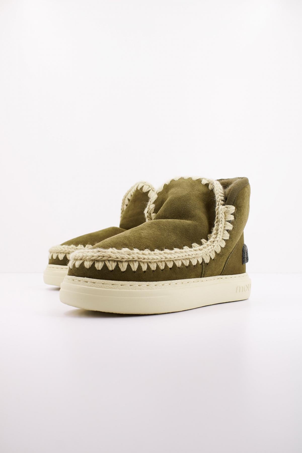 MOU ESKIMO SNEAKER BOLD GLIT. en color VERDE  (2)