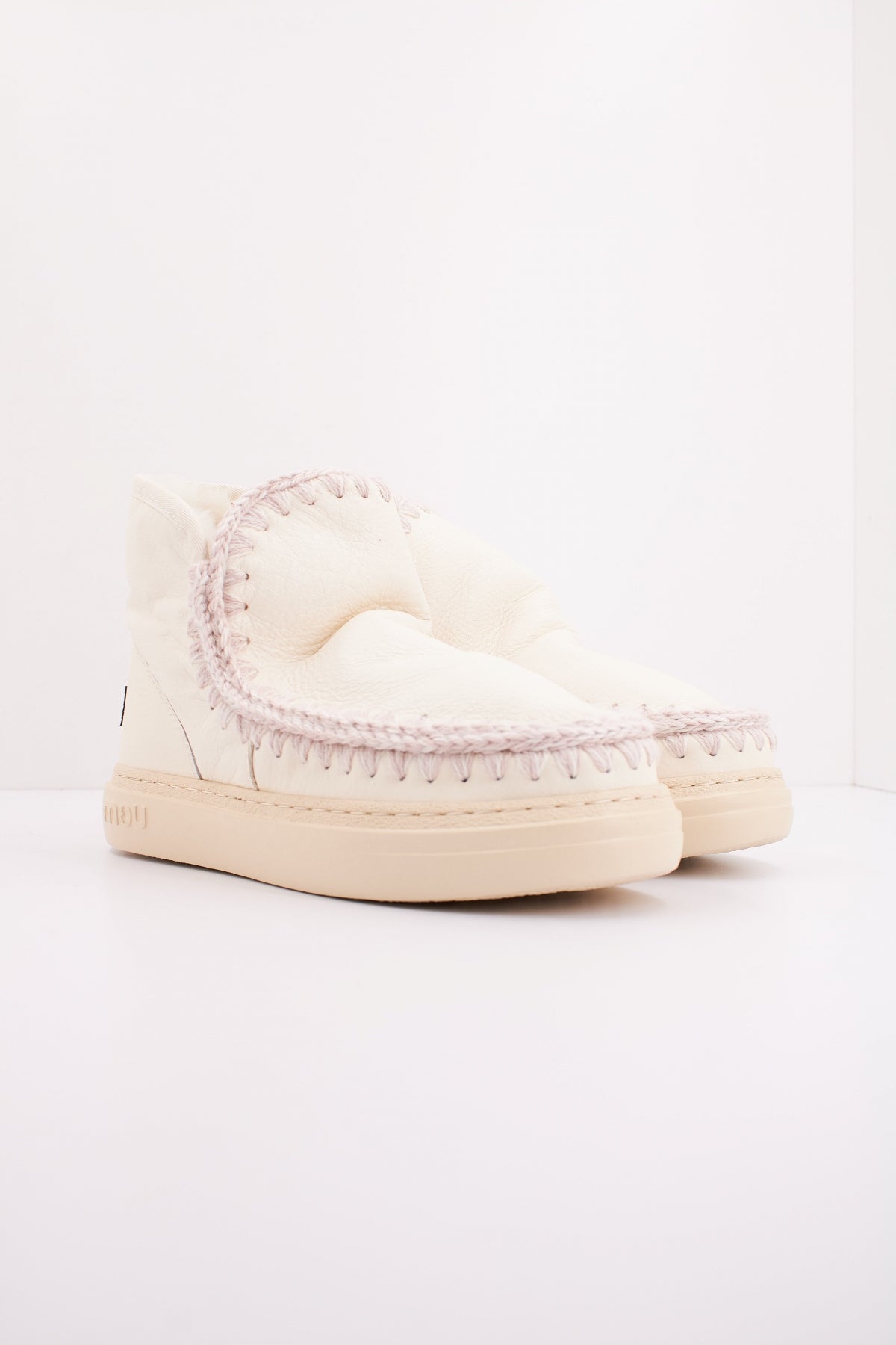 Eskimo Sneaker Mou Beige Brillantini Botines Online En Zacaris