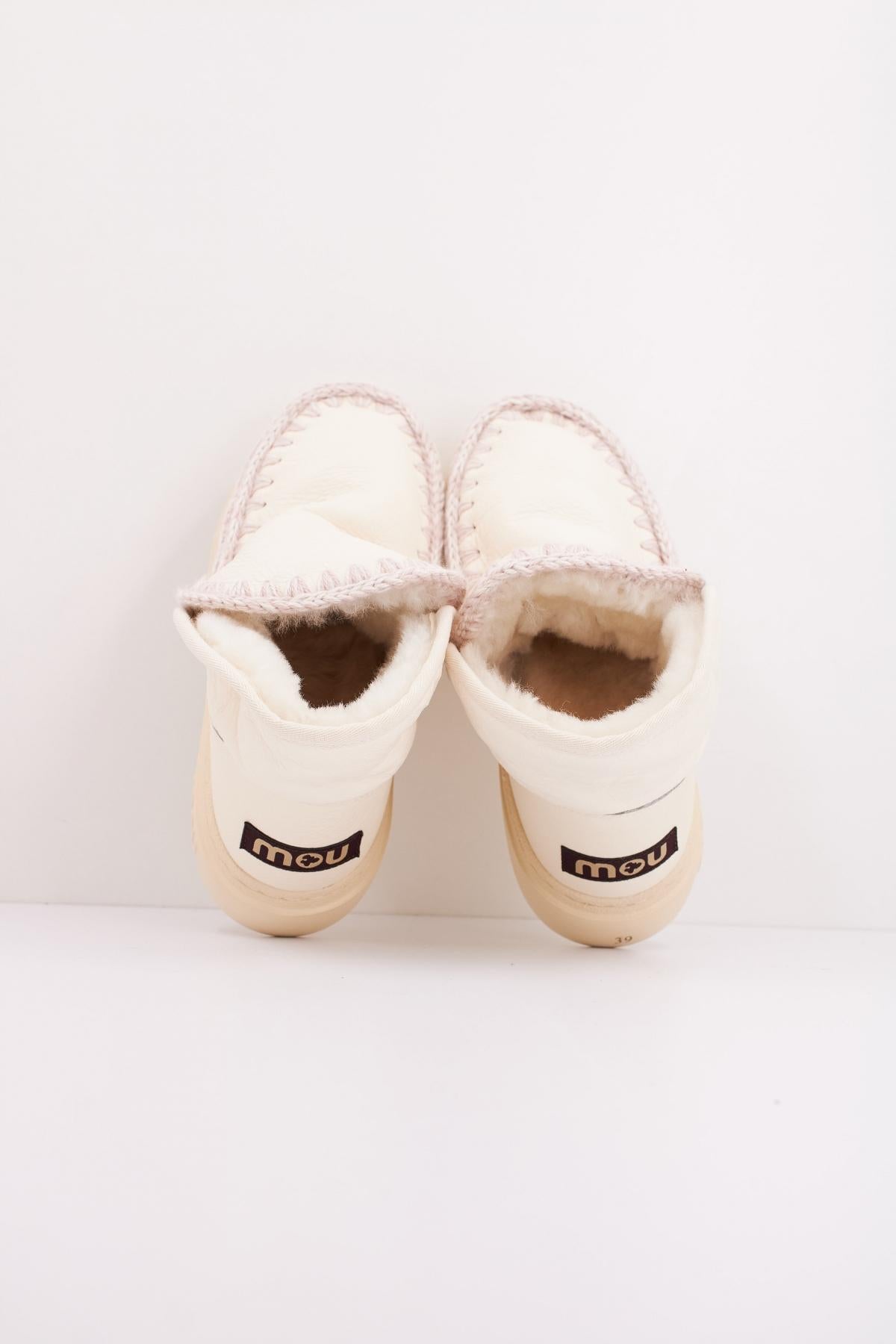 MOU ESKIMO SNEAKER BOLD en color BLANCO  (3)