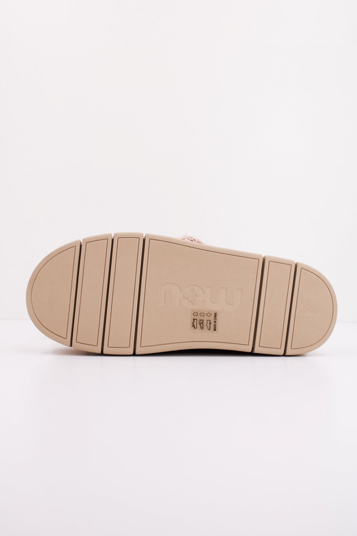 MOU BOUNCE CLOG METAL LOGO en color MARRON  (5)