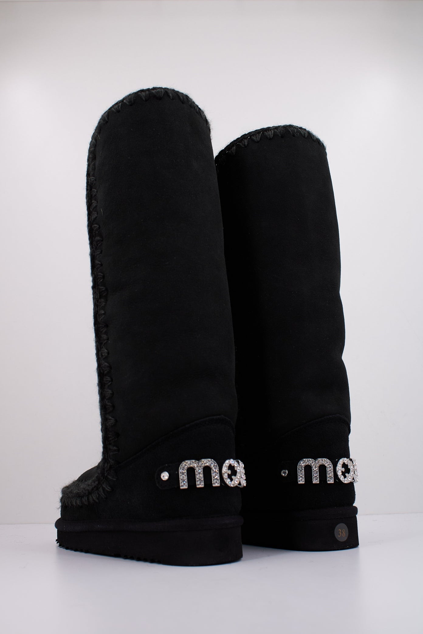 MOU ESKIMO  RHINESTONES LOGO en color NEGRO  (4)