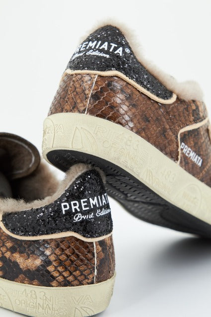 PREMIATA TIMELESS TRAINERS en color GRIS  (3)