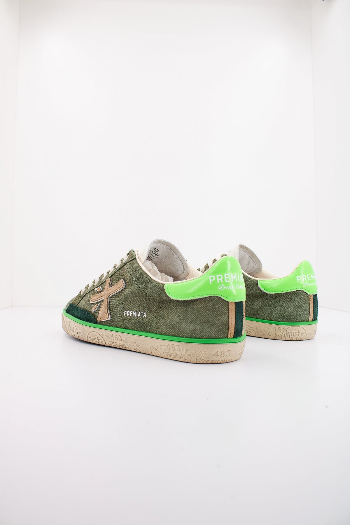 PREMIATA STEVEN en color VERDE  (3)