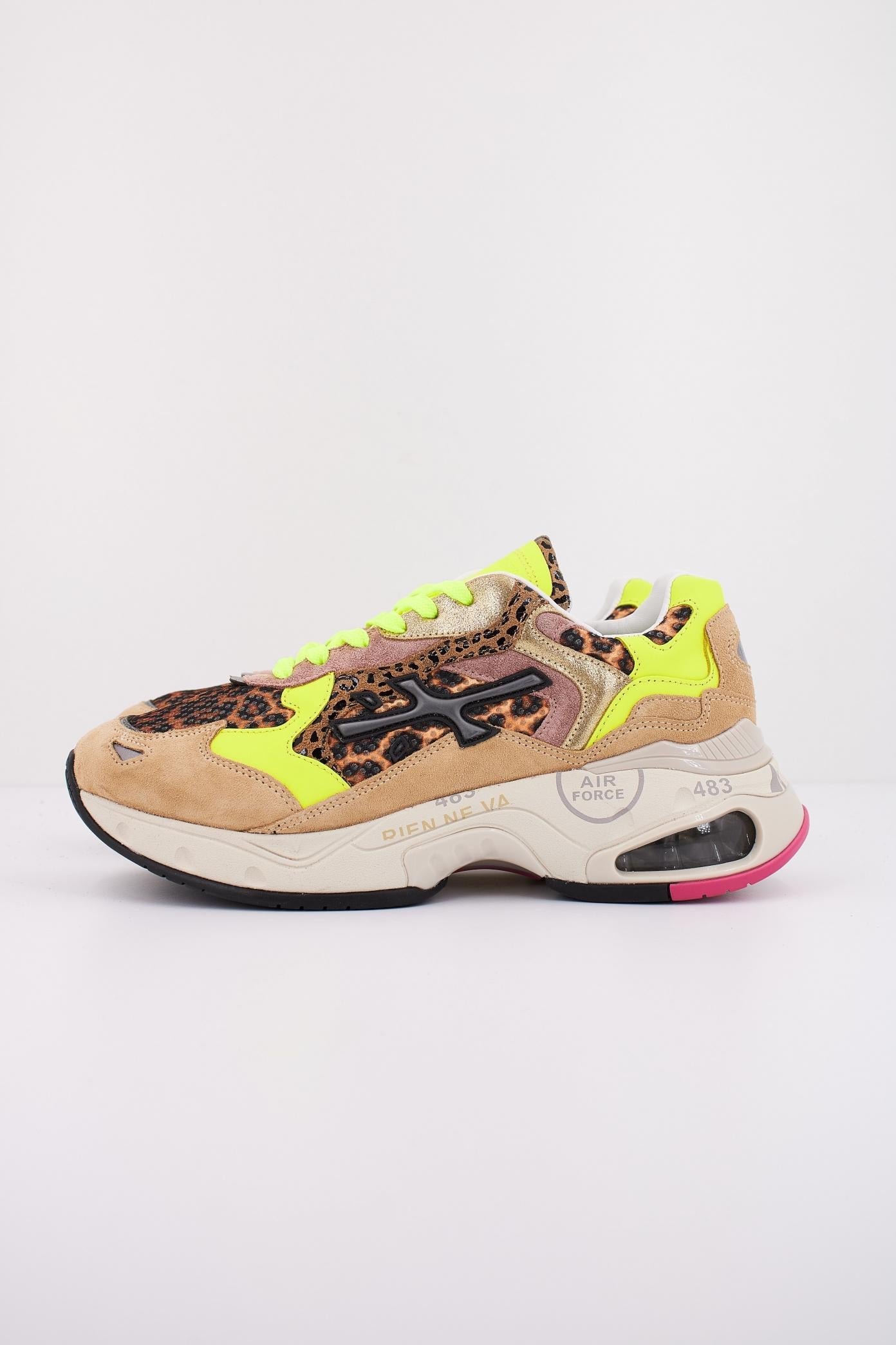 PREMIATA SHARKYD  en color ANIMAL PRINT  (1)