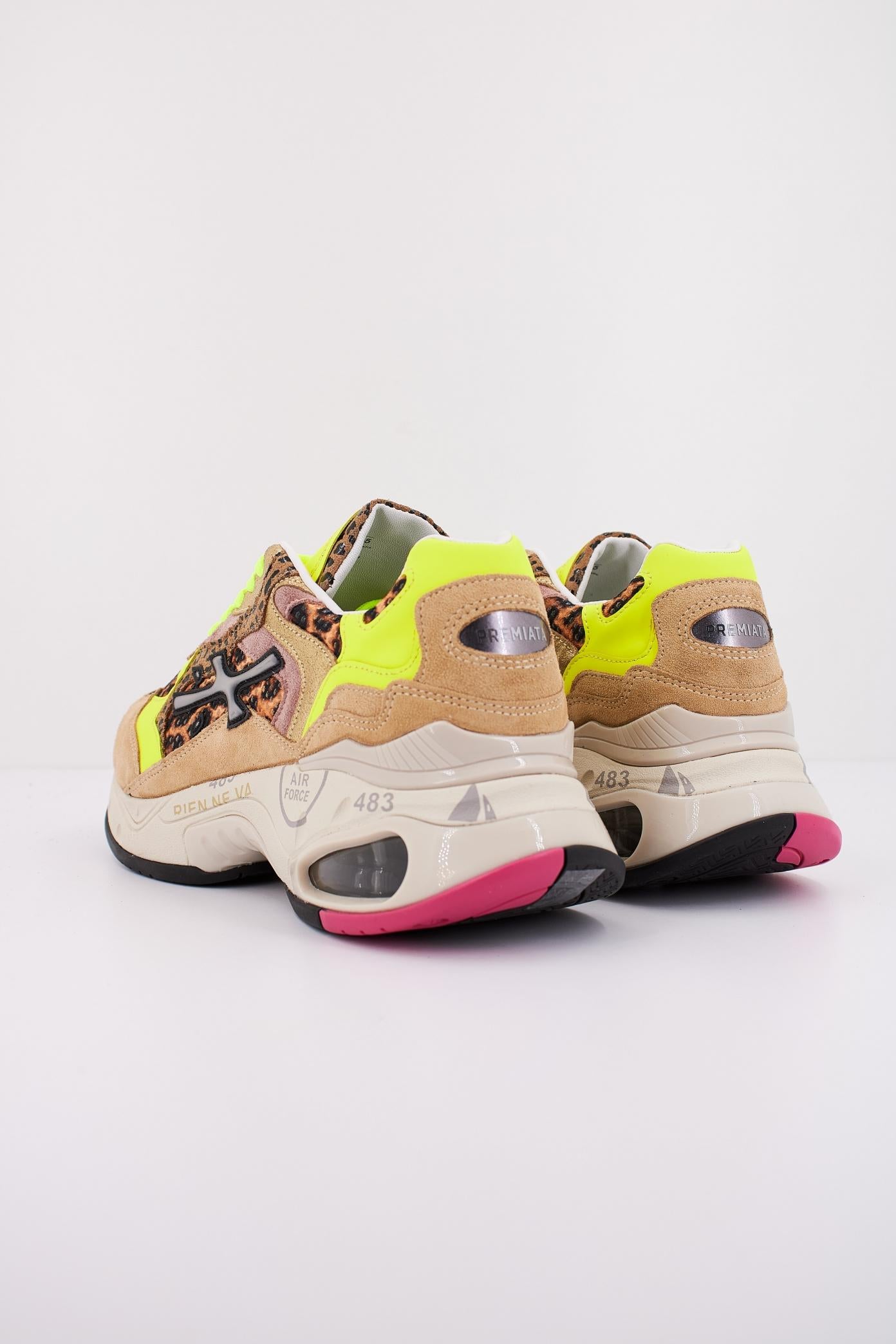 PREMIATA SHARKYD  en color ANIMAL PRINT  (4)