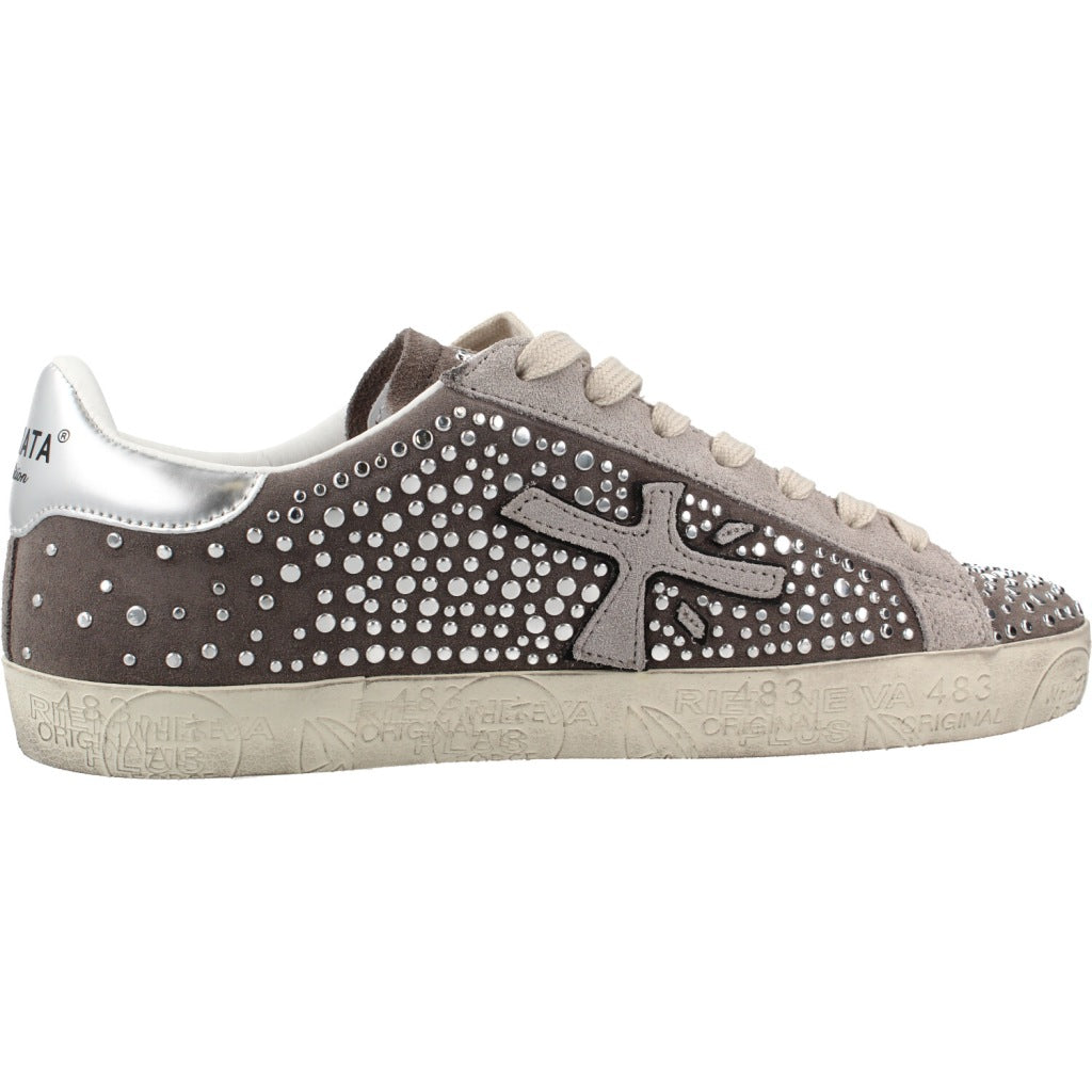 PREMIATA STEVEND   DEPORTIVO STEVEND en color PLATA  (4)