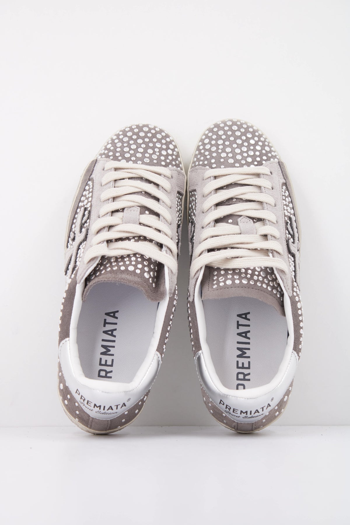 PREMIATA STEVEND   DEPORTIVO STEVEND en color PLATA  (3)