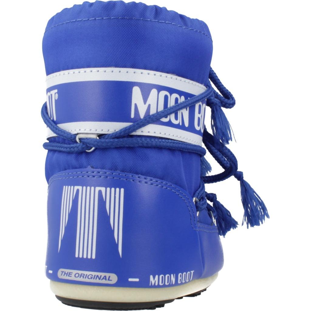 MOON BOOT MB ICON MINI NYLO en color AZUL  (3)