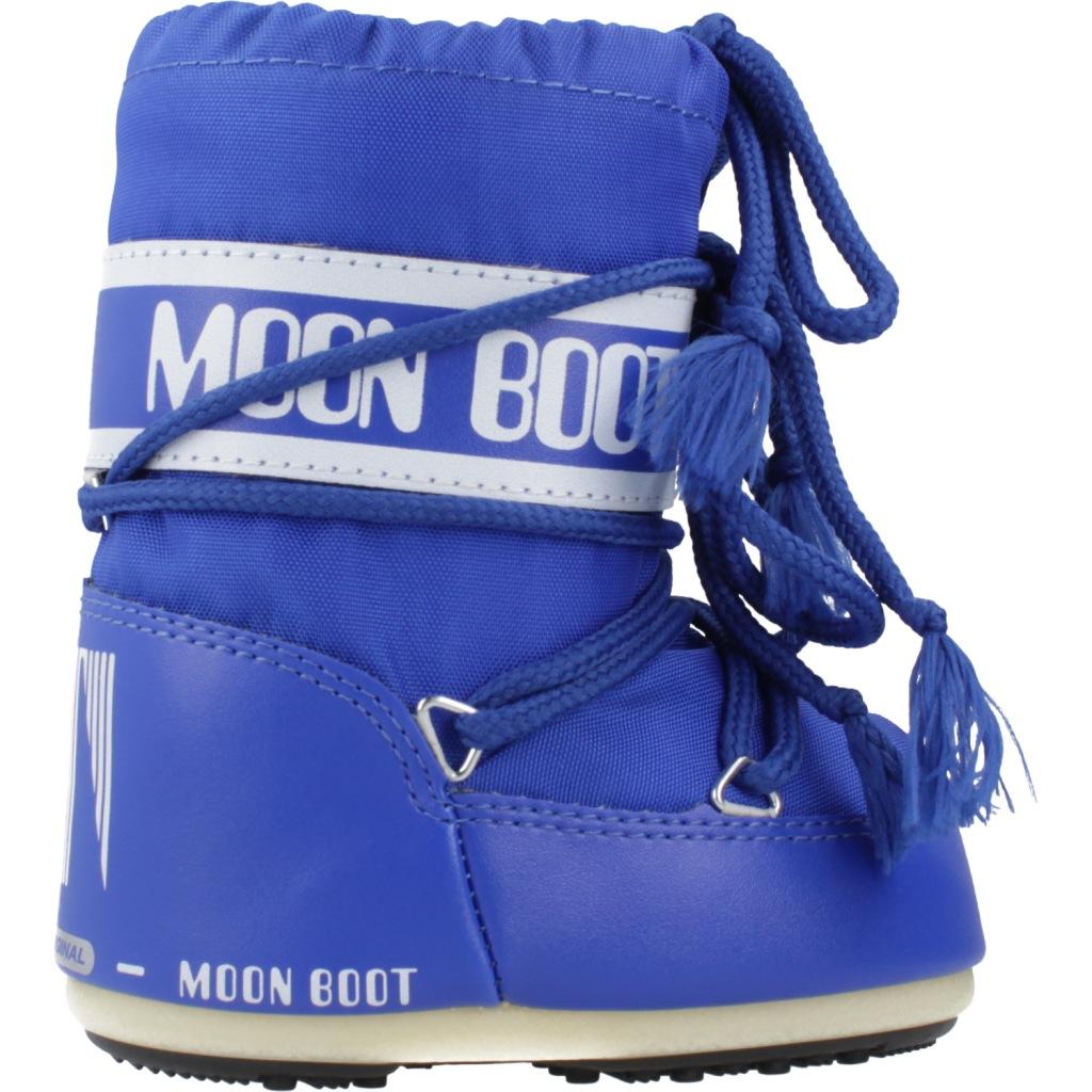 MOON BOOT MB ICON MINI NYLO en color AZUL  (4)