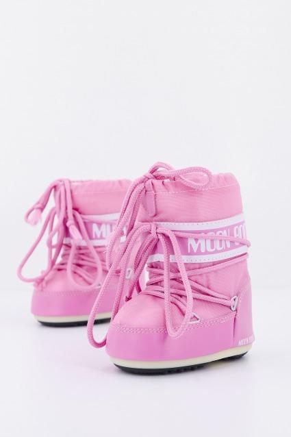 MOON BOOT ICON MINI NYLON   en color ROSA  (1)