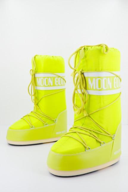 MOON BOOT ICON NYLON   en color VERDE  (2)