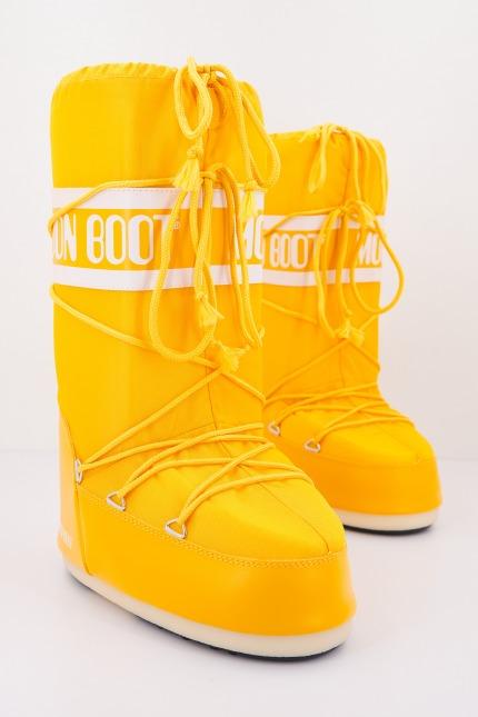 MOON BOOT ICON NYLON   en color AMARILLO  (2)