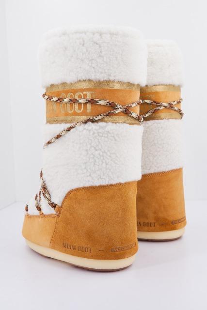 MOON BOOT ICON SHEARLING   en color MARRON CLARO  (4)