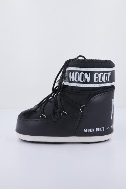 MOON BOOT ICON LOW NYLON   en color NEGRO  (1)
