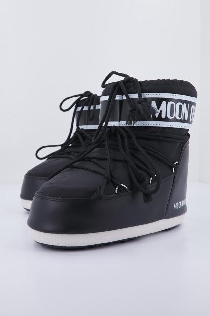 MOON BOOT ICON LOW NYLON   en color NEGRO  (2)
