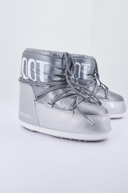 MOON BOOT CLASSIC LOW   en color PLATA  (1)