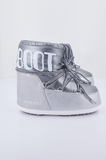MOON BOOT CLASSIC LOW   en color PLATA  (2)