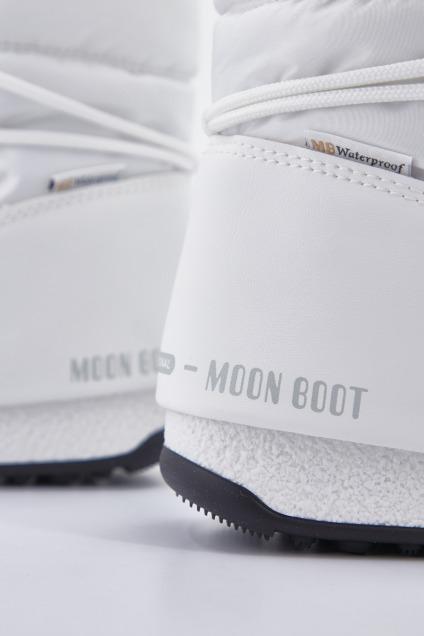 MOON BOOT LOW NYLON WP   en color BLANCO  (4)