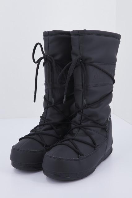 MOON BOOT HIGH RUBBER WP   en color NEGRO  (4)