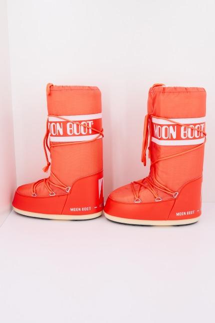 MOON BOOT ICON NYLON   en color ROJO  (2)
