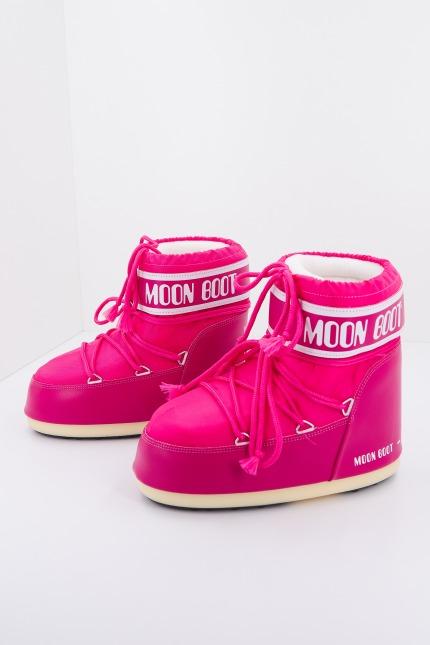 MOON BOOT ICON LOW NYLON   en color ROSA  (1)
