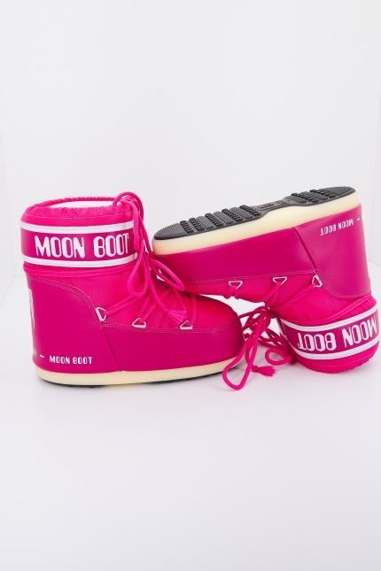 MOON BOOT ICON LOW NYLON   en color ROSA  (2)