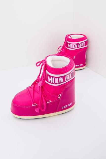 MOON BOOT ICON LOW NYLON   en color ROSA  (3)