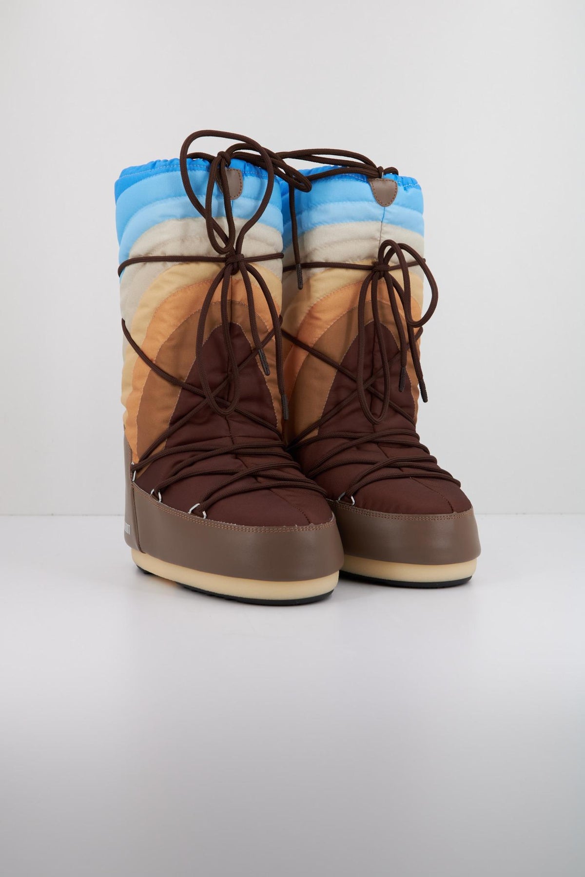 MOON BOOT ICON RAINBOW   en color MARRON  (2)