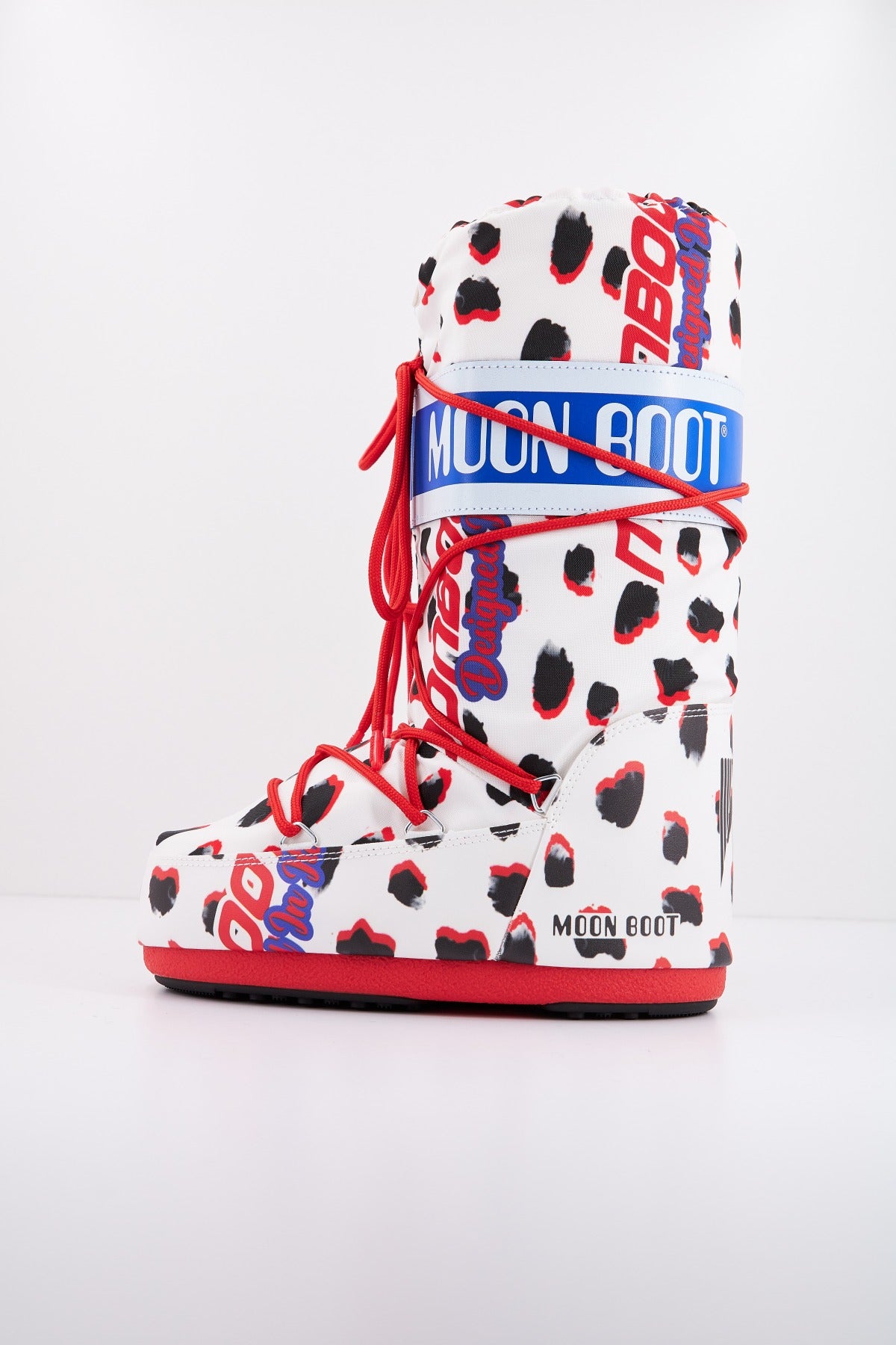 MOON BOOT  MB ICON RETROBIKER en color BLANCO  (1)