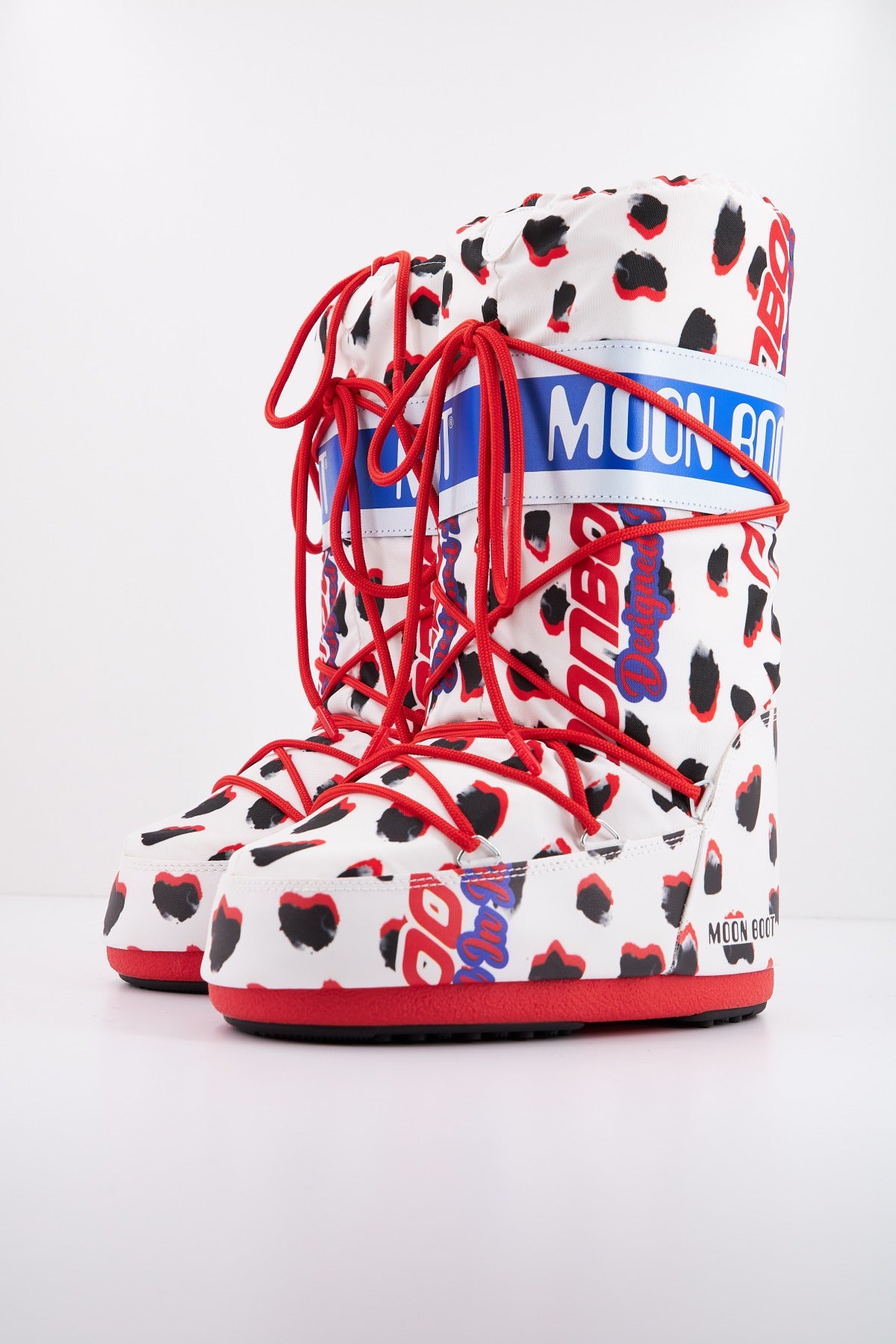 MOON BOOT  MB ICON RETROBIKER en color BLANCO  (2)