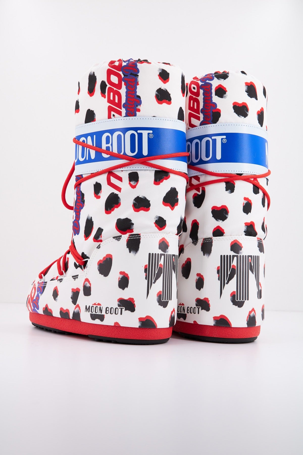 MOON BOOT  MB ICON RETROBIKER en color BLANCO  (3)